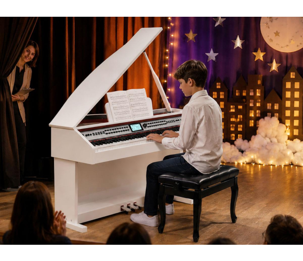 MusicMate Fortepian cyfrowy MM-P500-W DreamHarmony - 1588138 - zdjęcie 20